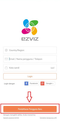 setting online cctv wifi camera Ezviz