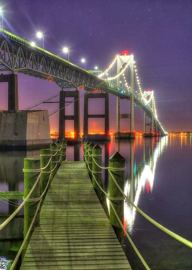 Newport Bridge, Rhode Island, USA | Fantastic Materials
