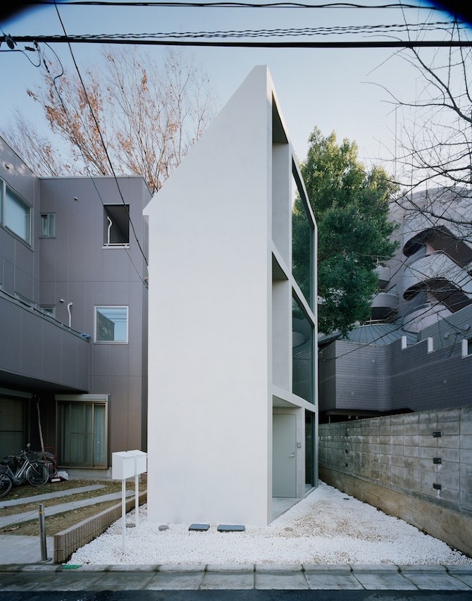 Casa minimalista en Tokio