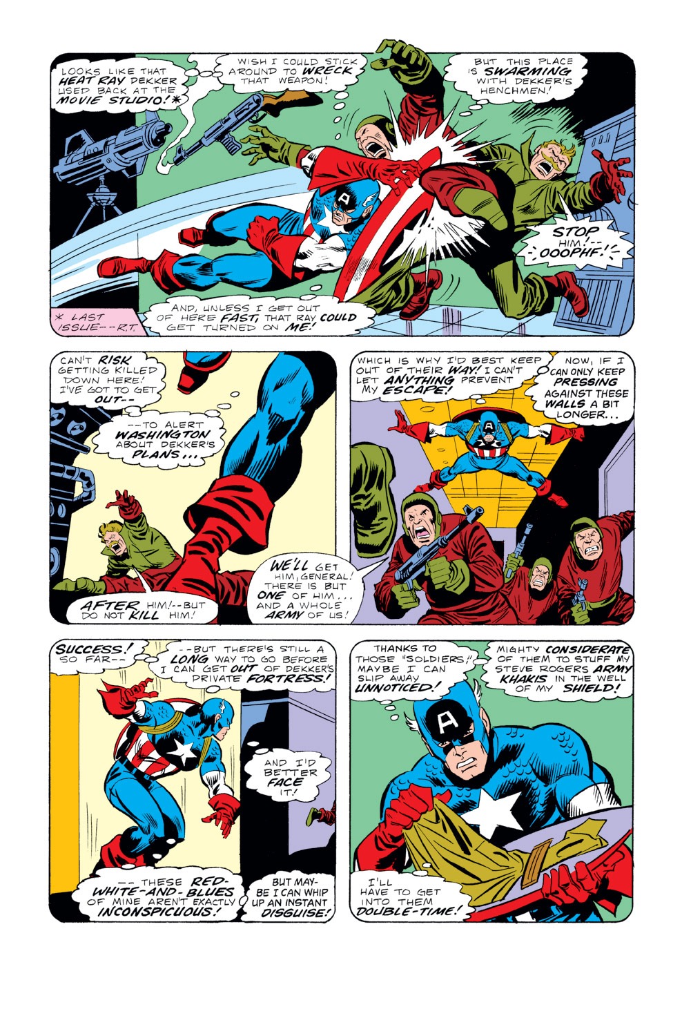 Read online Captain America (1968) comic -  Issue #220 - 10