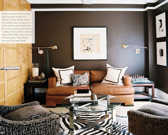 Decor me Happy by Elle Uy: Dreaming of a Brown Leather Sofa