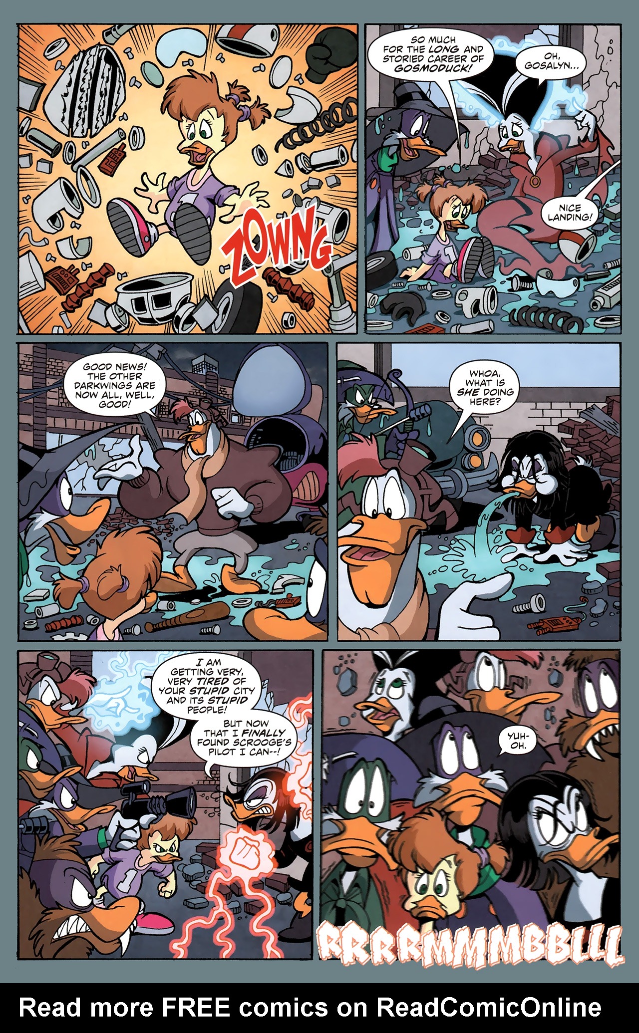 Read online Darkwing Duck comic -  Issue #8 - 13