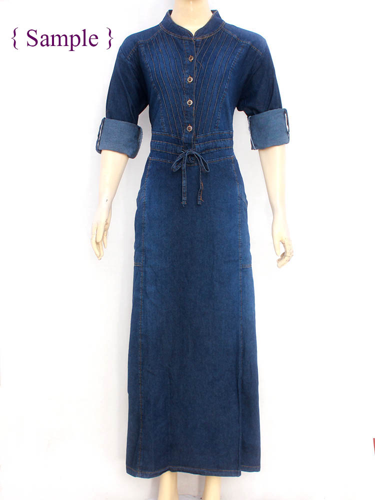 Pin Gamis  Jeans Terbaru  Images to Pinterest