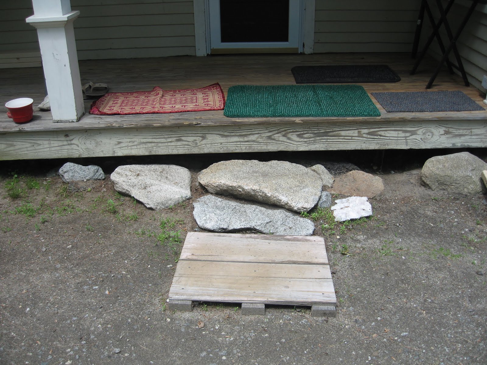 Androscoggin Bloggin How to Move a Large Granite Block (and install a
