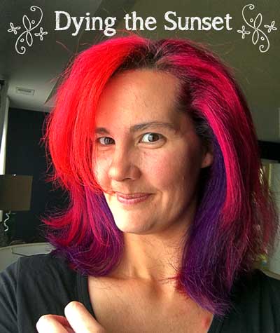 Dying The Sunset Sew Half Crazy