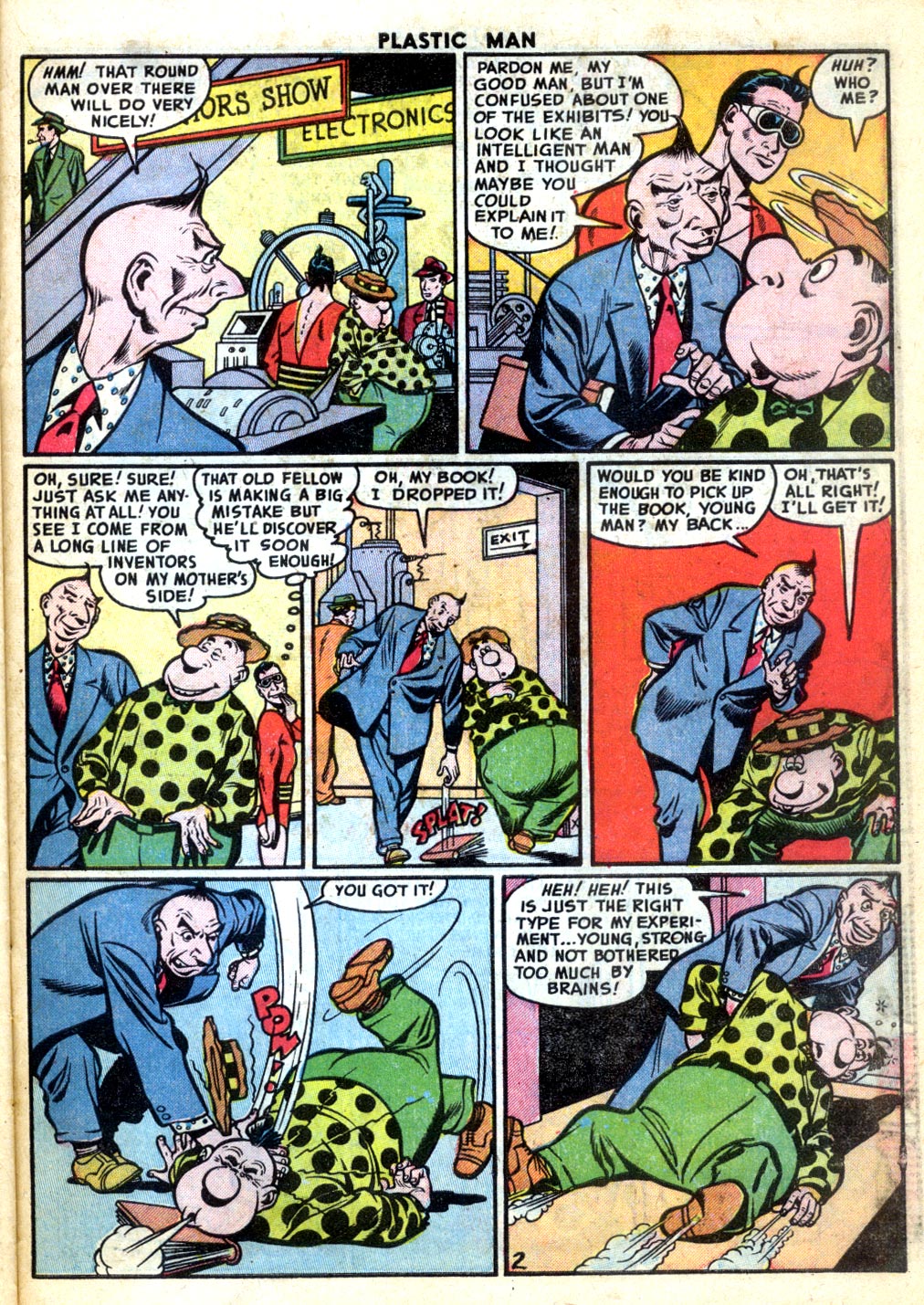 Read online Plastic Man (1943) comic -  Issue #54 - 27