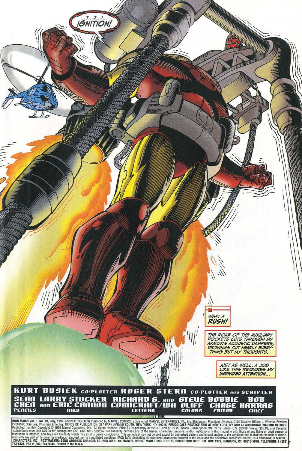 Read online Iron Man (1998) comic -  Issue #18 - 3