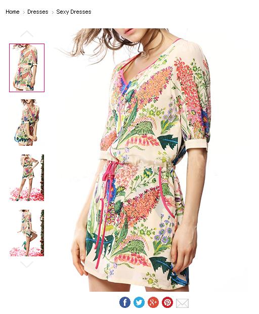 Navy And Red Dress - Clothing And Sales