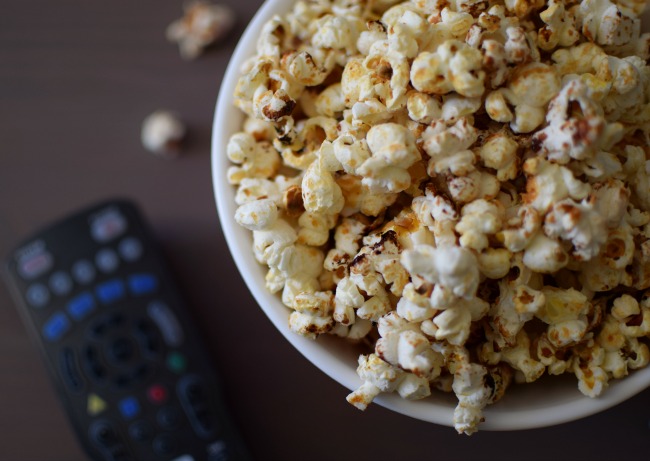 Receta para preparar popcorn con naranja y miel