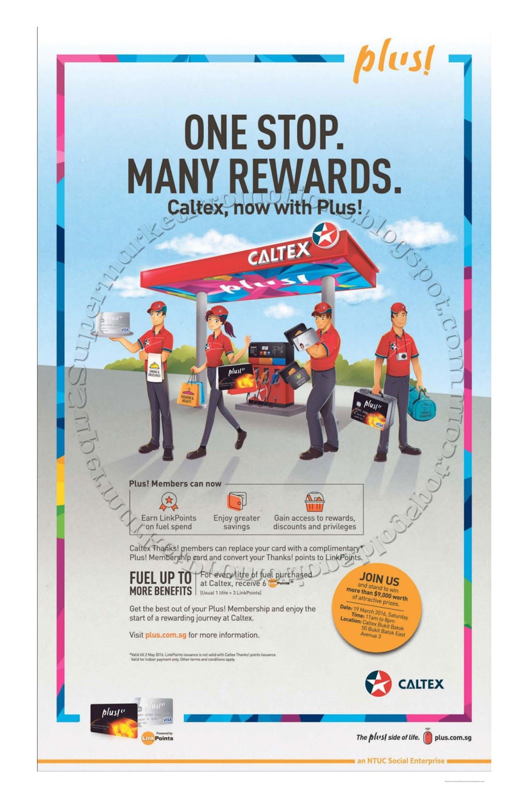 Caltex Now With Plus! Card 14 March 2016 Supermarket Promotions