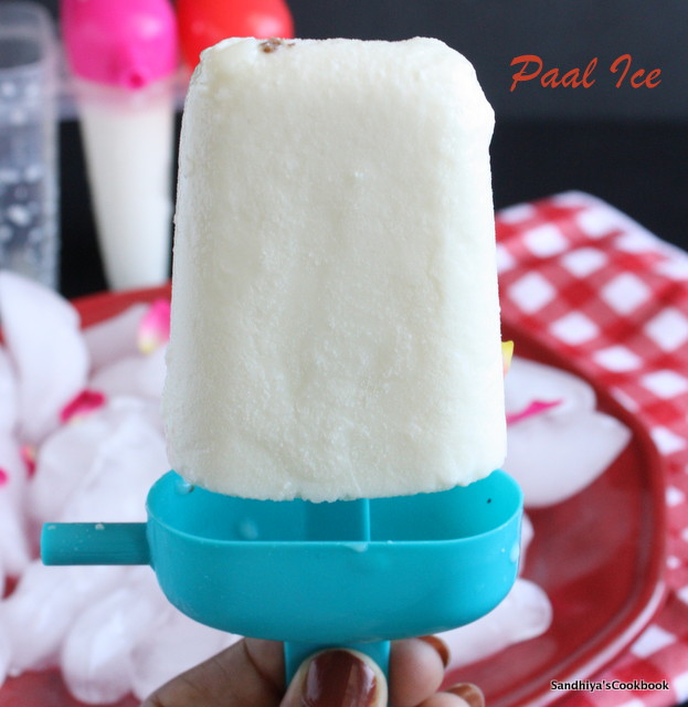 Sandhiya's Cookbook Paal Ice Milk Popsicle Popsicle recipe