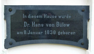 Originalgedenktafel Hans von Bülow