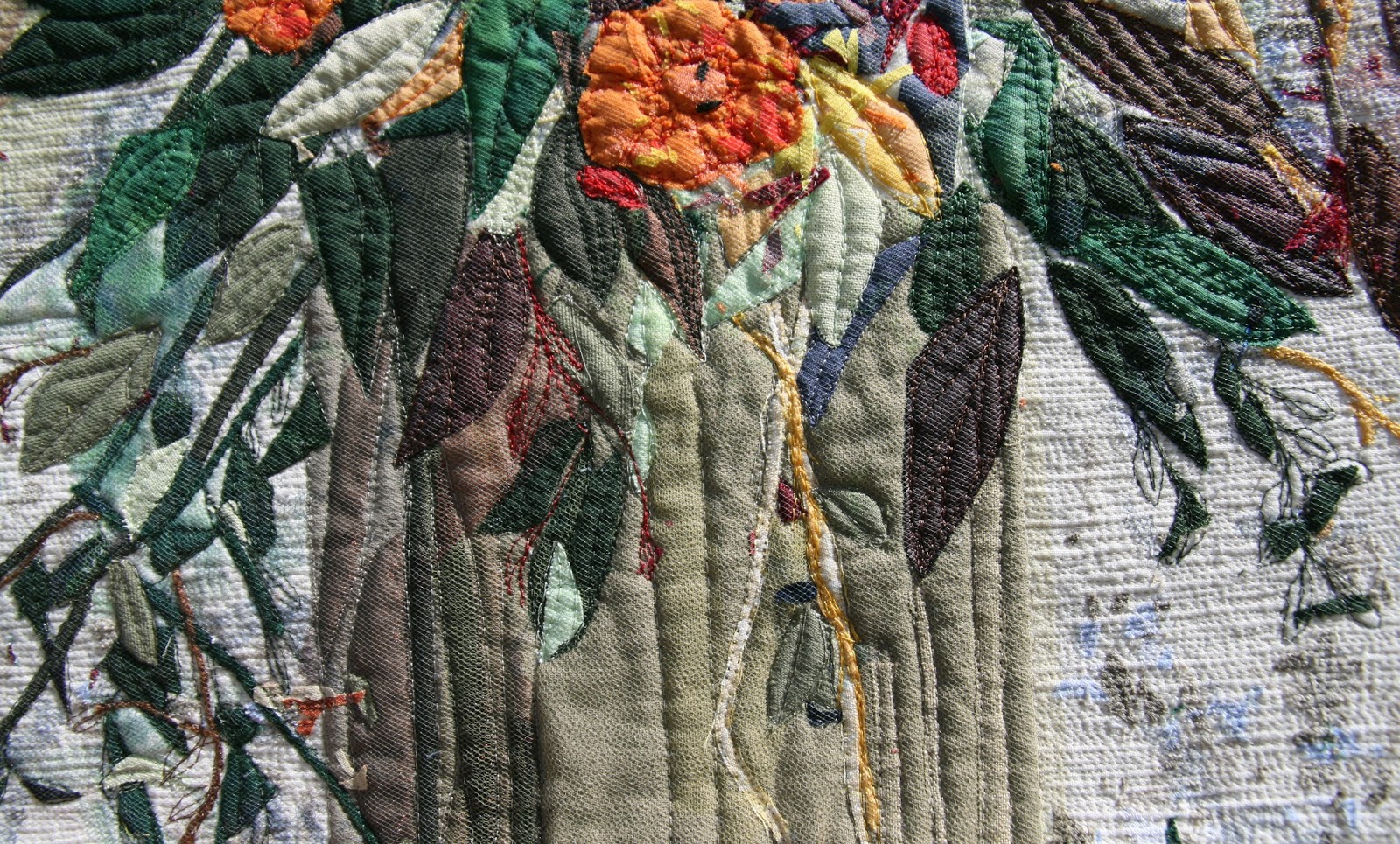 Patchworki Anny Sławińskiej: Jesiennie