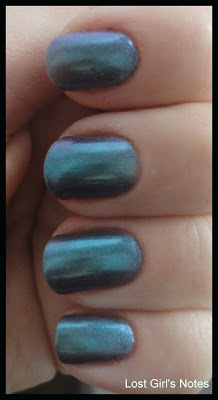 models own aqua violet nail polish swatches