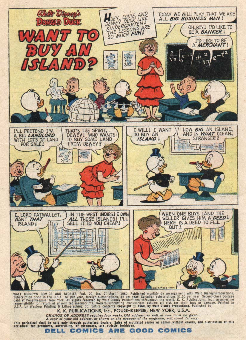 Walt Disney's Comics and Stories issue 235 - Page 3