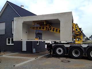 Unser neues Heim: Die Doppel-Garage ist da