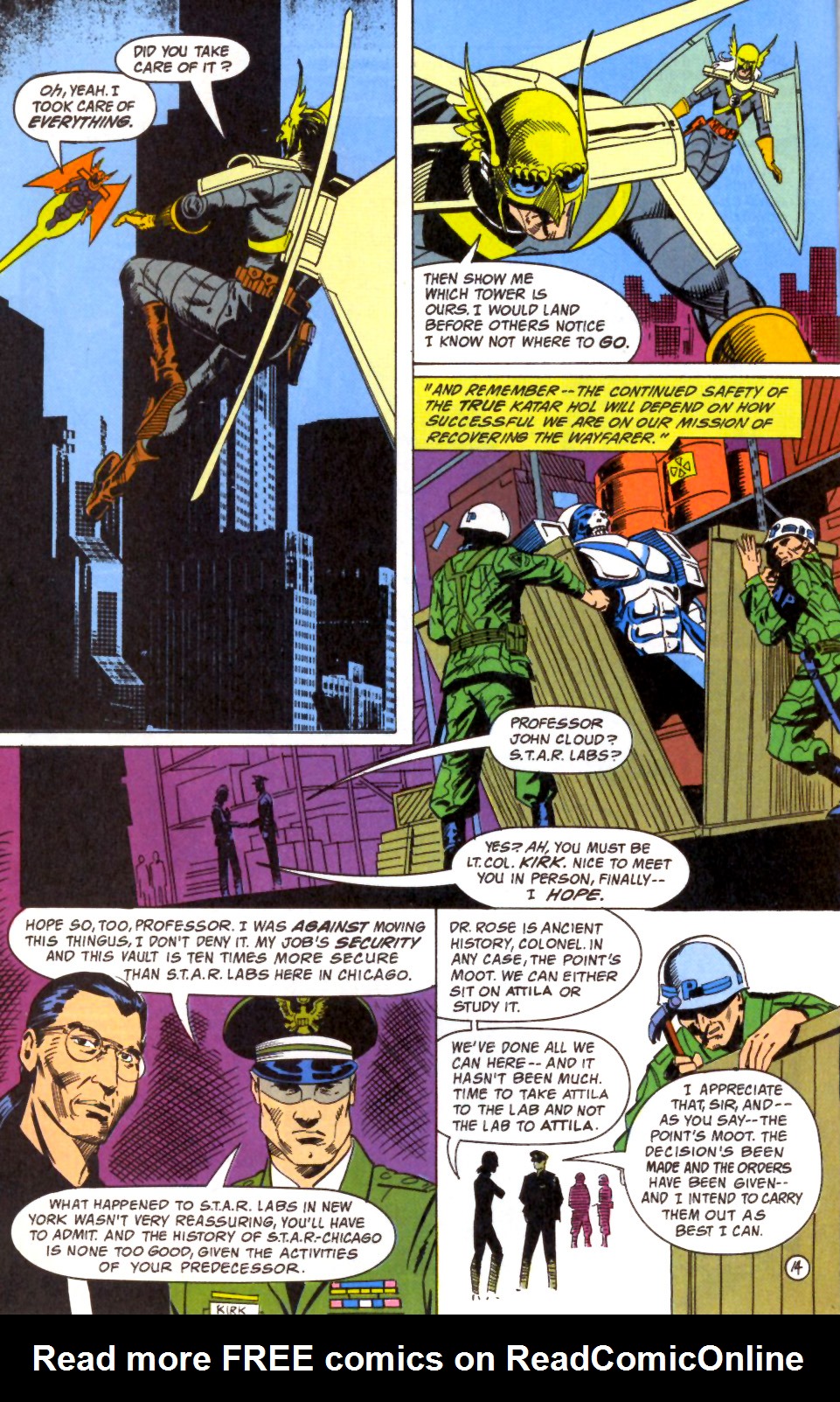 Read online Hawkworld (1990) comic -  Issue #24 - 14