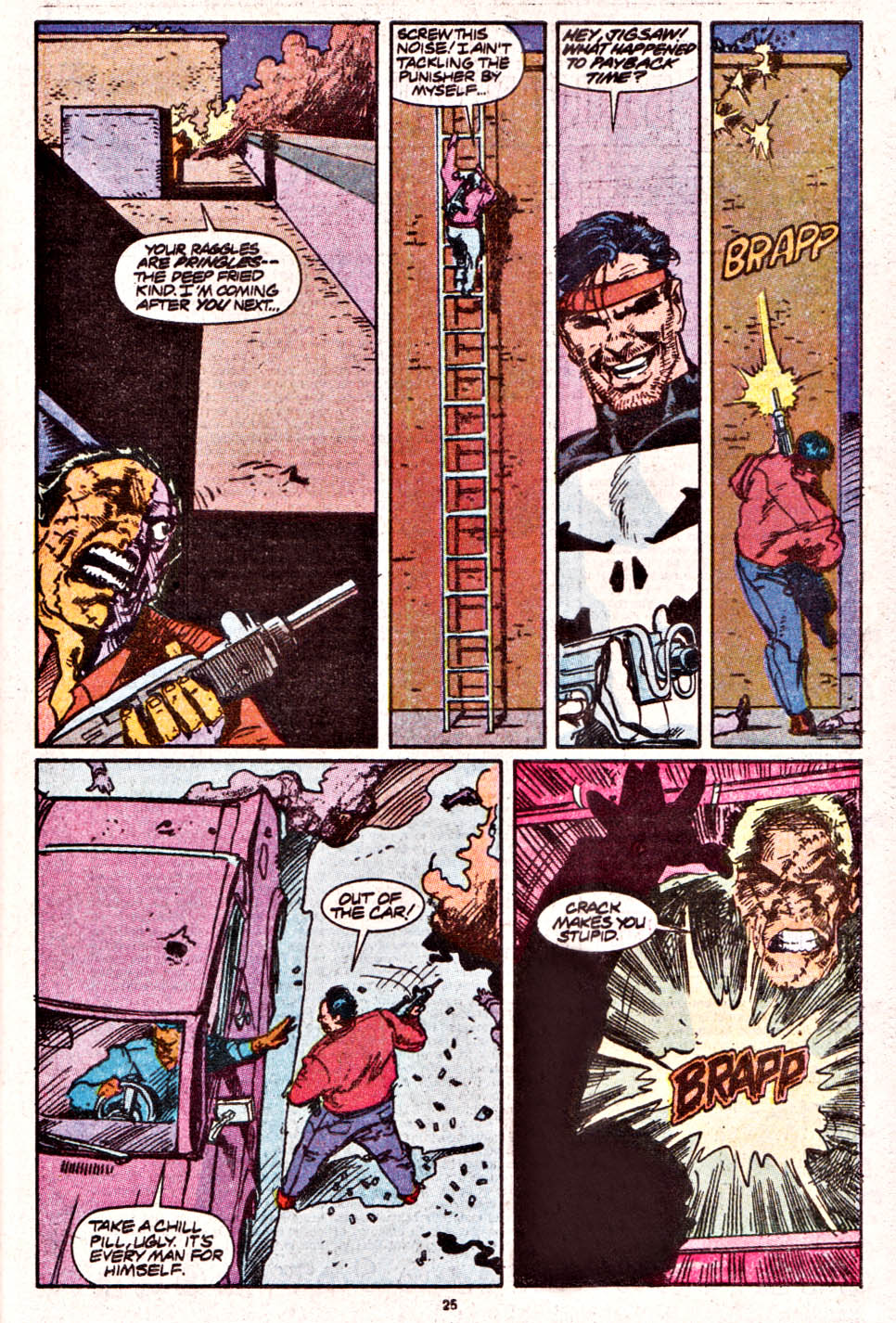 Read online The Punisher (1987) comic -  Issue #36 - Jigsaw Puzzle - 19