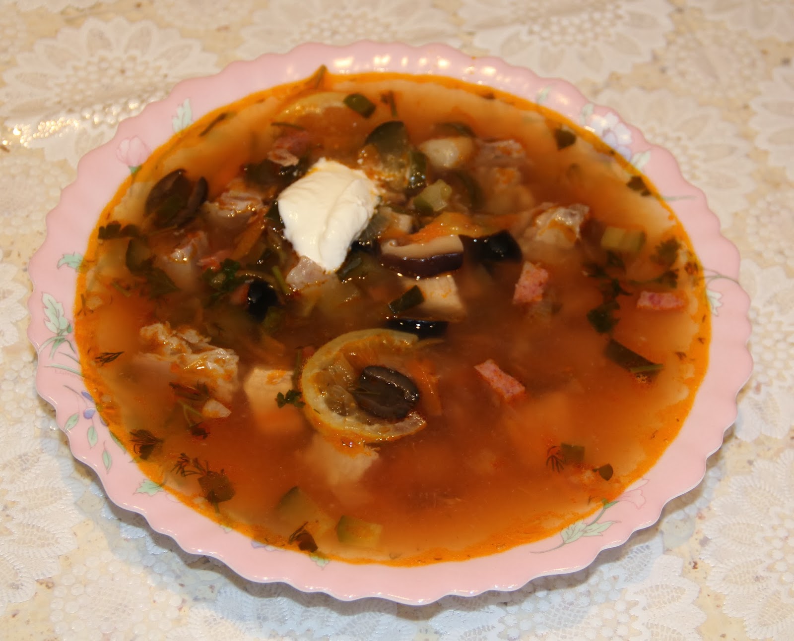 Солянка в мультиварке