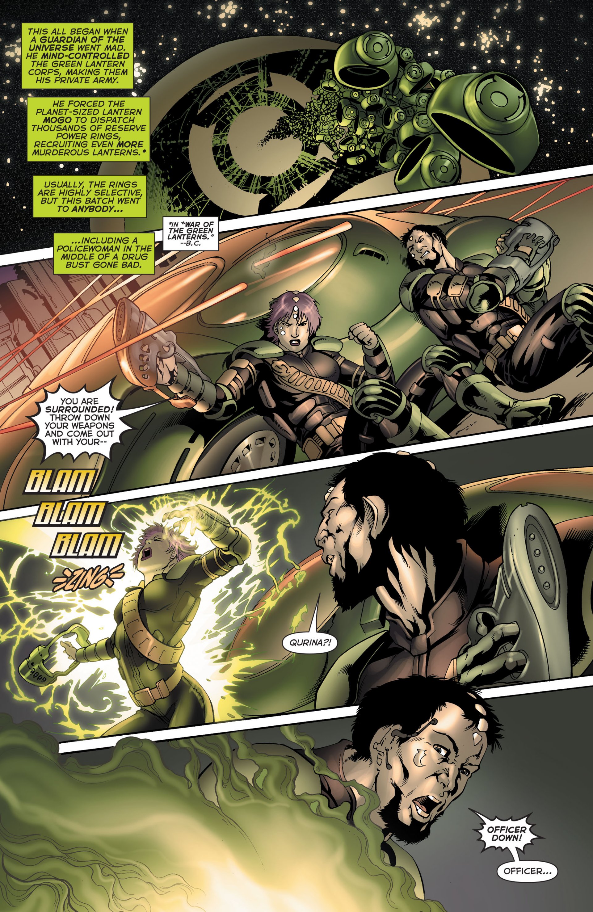 Read online Green Lantern Corps (2006) comic -  Issue #61 - 6