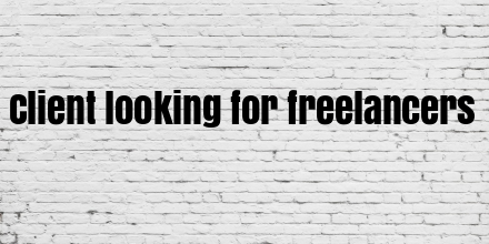 work for freelancers