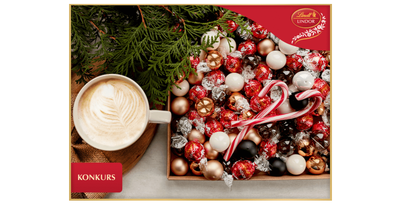 Wygraj świąteczny zestaw czekolad Lindt Excellence i misia Lindt Teddy 100g Konkurs