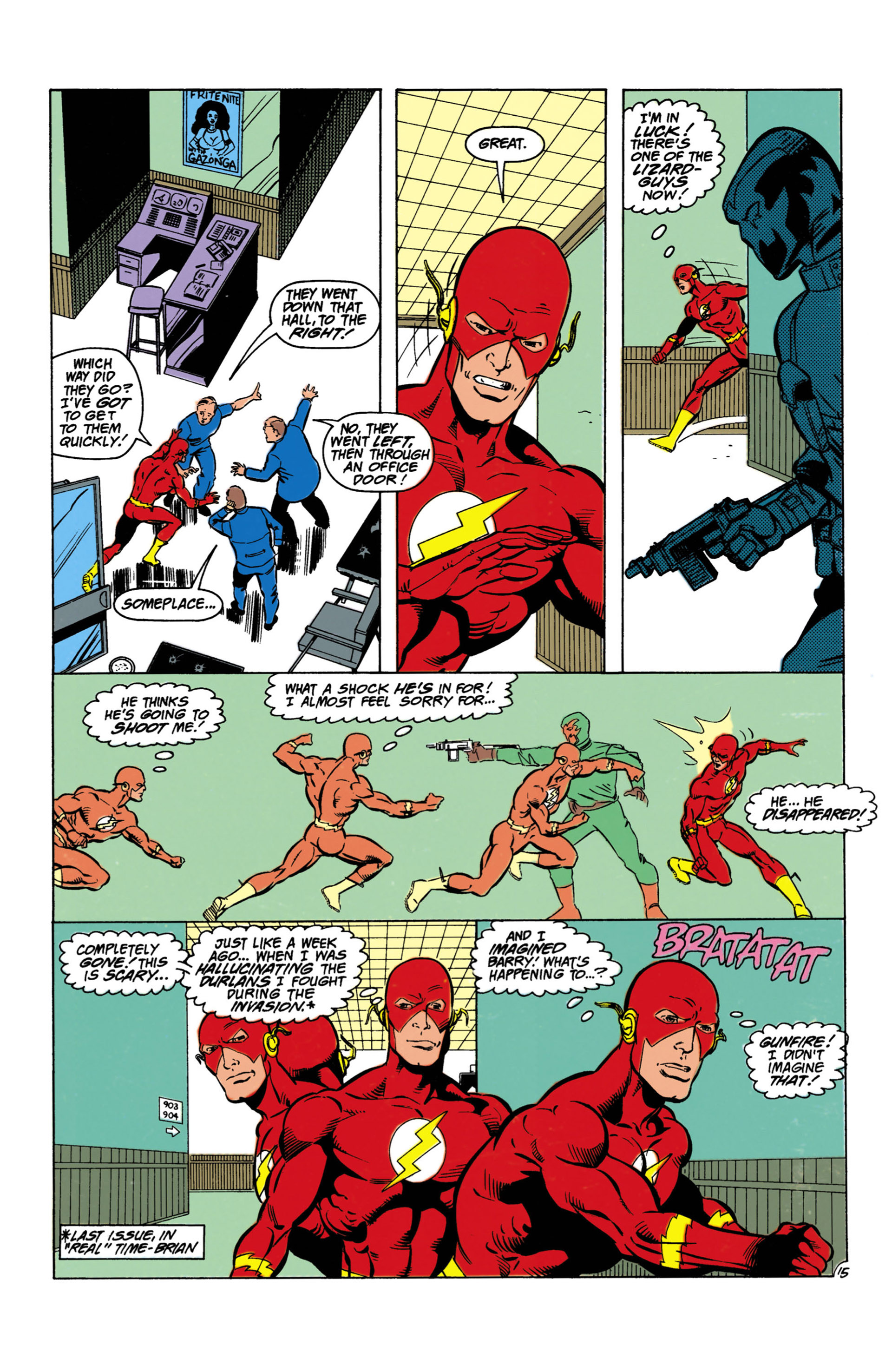 Read online The Flash (1987) comic -  Issue #36 - 16