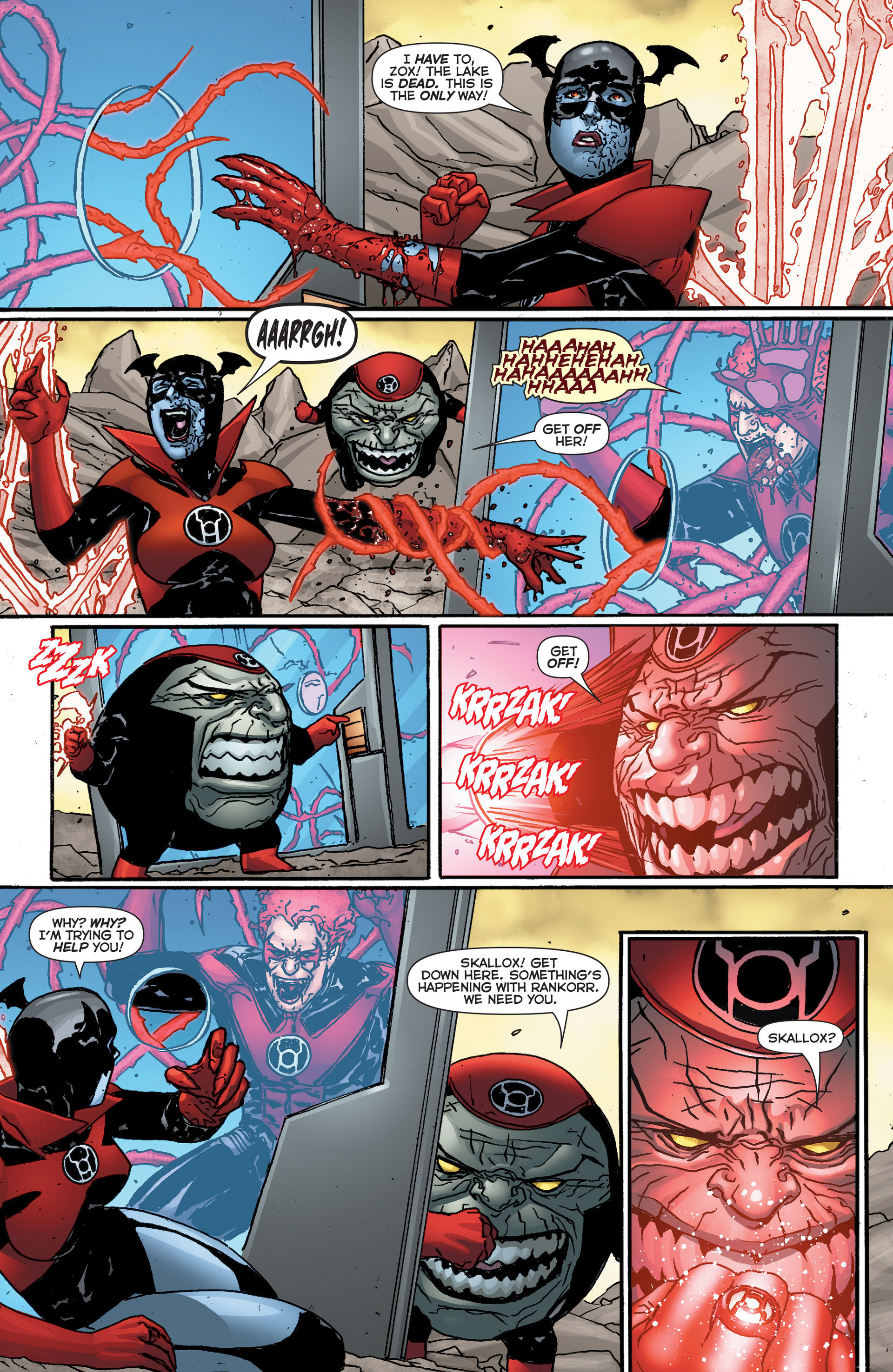 Read online Red Lanterns comic -  Issue #33 - 11