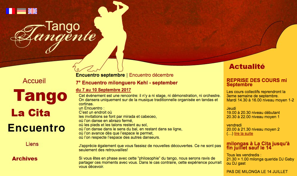 rencontres milongueros