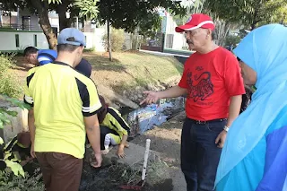 Selain Penuhi Janji Kerja Bakti, Pj Walikota Ini Juga Puji Karya Anak SMK