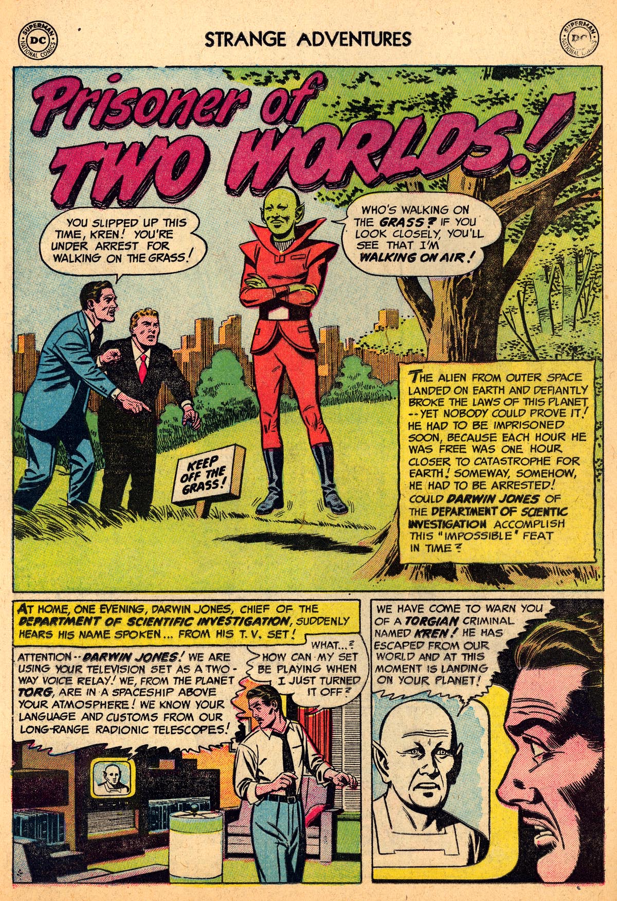 Read online Strange Adventures (1950) comic -  Issue #58 - 12