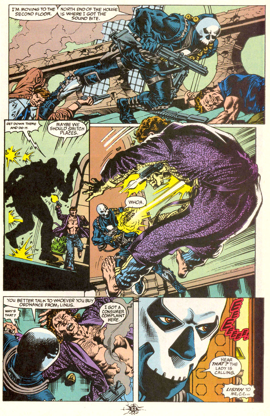 Read online The Punisher (1987) comic -  Issue #100 - The Cage - 12