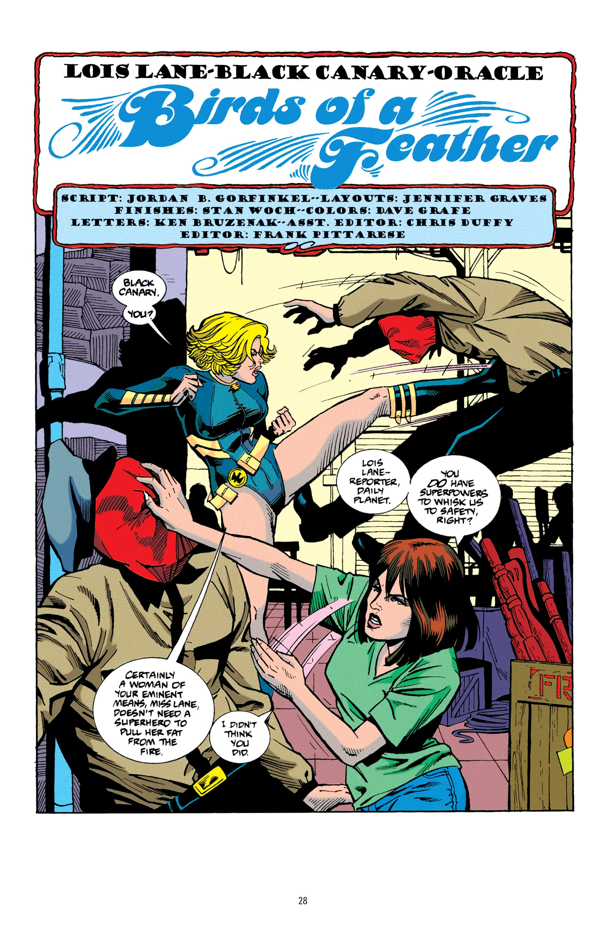 Read online Harley Quinn and the Birds of Prey comic -  Issue # TPB - 28