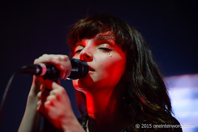 Chvrches at The Danforth Music Hall October 5, 2015 Photo by John at One In Ten Words oneintenwords.com toronto indie alternative music blog concert photography pictures