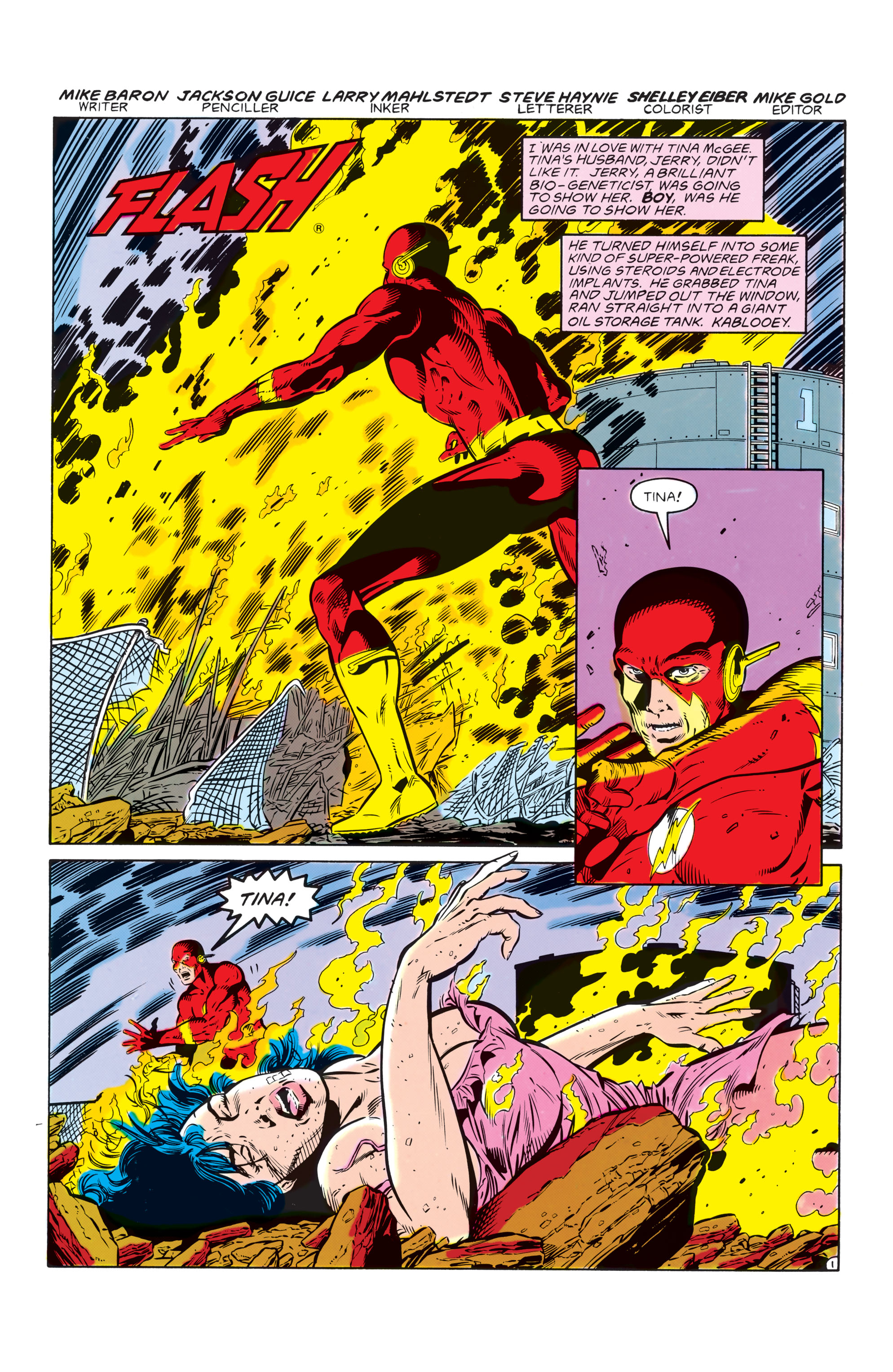 Read online The Flash (1987) comic -  Issue #6 - 2