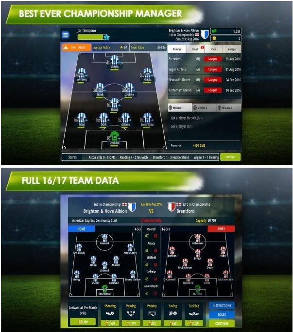 Championship Manager 17 Mod Apk v1.2.1.2 (Unlimited Money) Championship Manager 17 Mod Apk v1.2.1.2 (Unlimited Money)