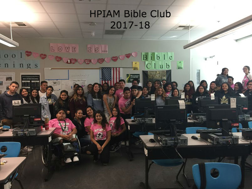Bible Club Members 2017-18