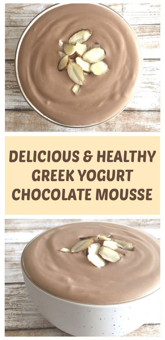 Delicious & Healthy Greek Yogurt Chocolate Mousse Grand Recipes Cooking Idea