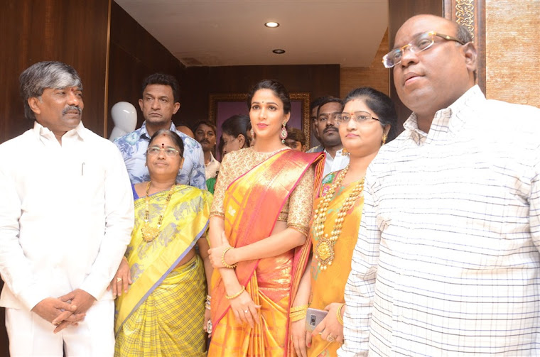 Lavanya Tripathi at Kanchipuram Kamakshi Silks