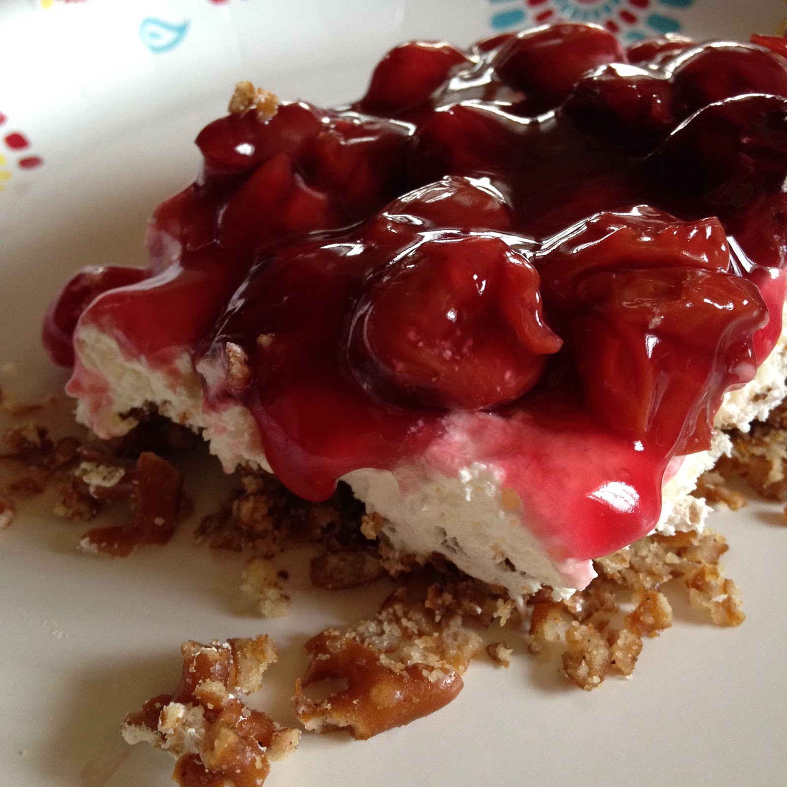 Turnips 2 Tangerines Cherry Cheesecake Pretzel Dessert/Salad