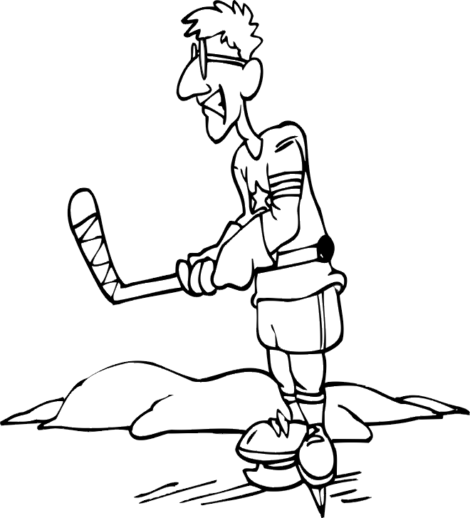 Hockey Coloring Pages | Learn To Coloring
