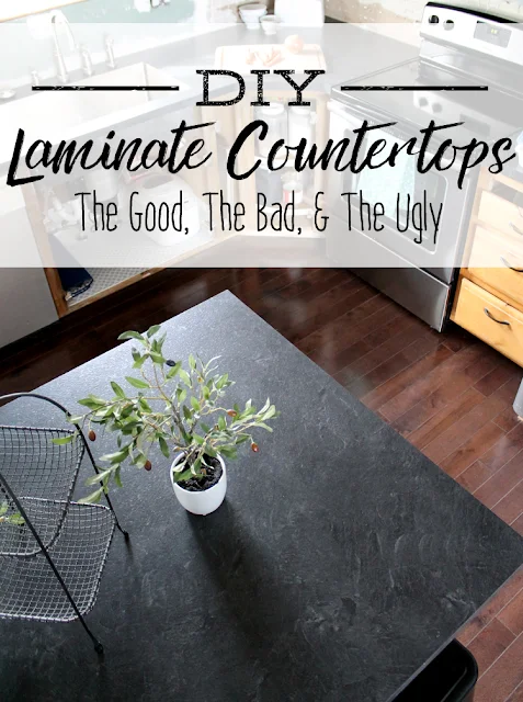 DIY laminate countertops tutorial