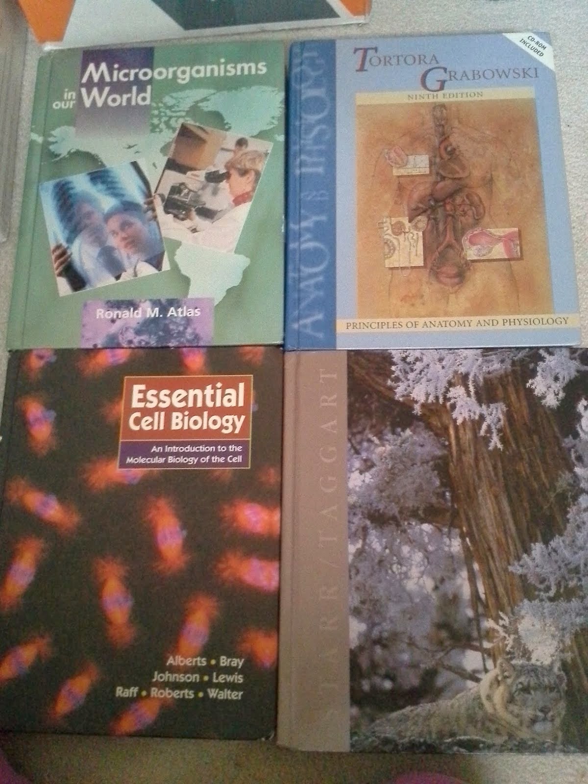 Biology books