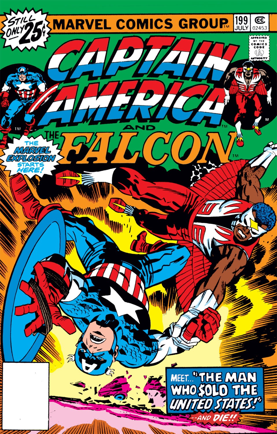 Read online Captain America (1968) comic -  Issue #199 - 1