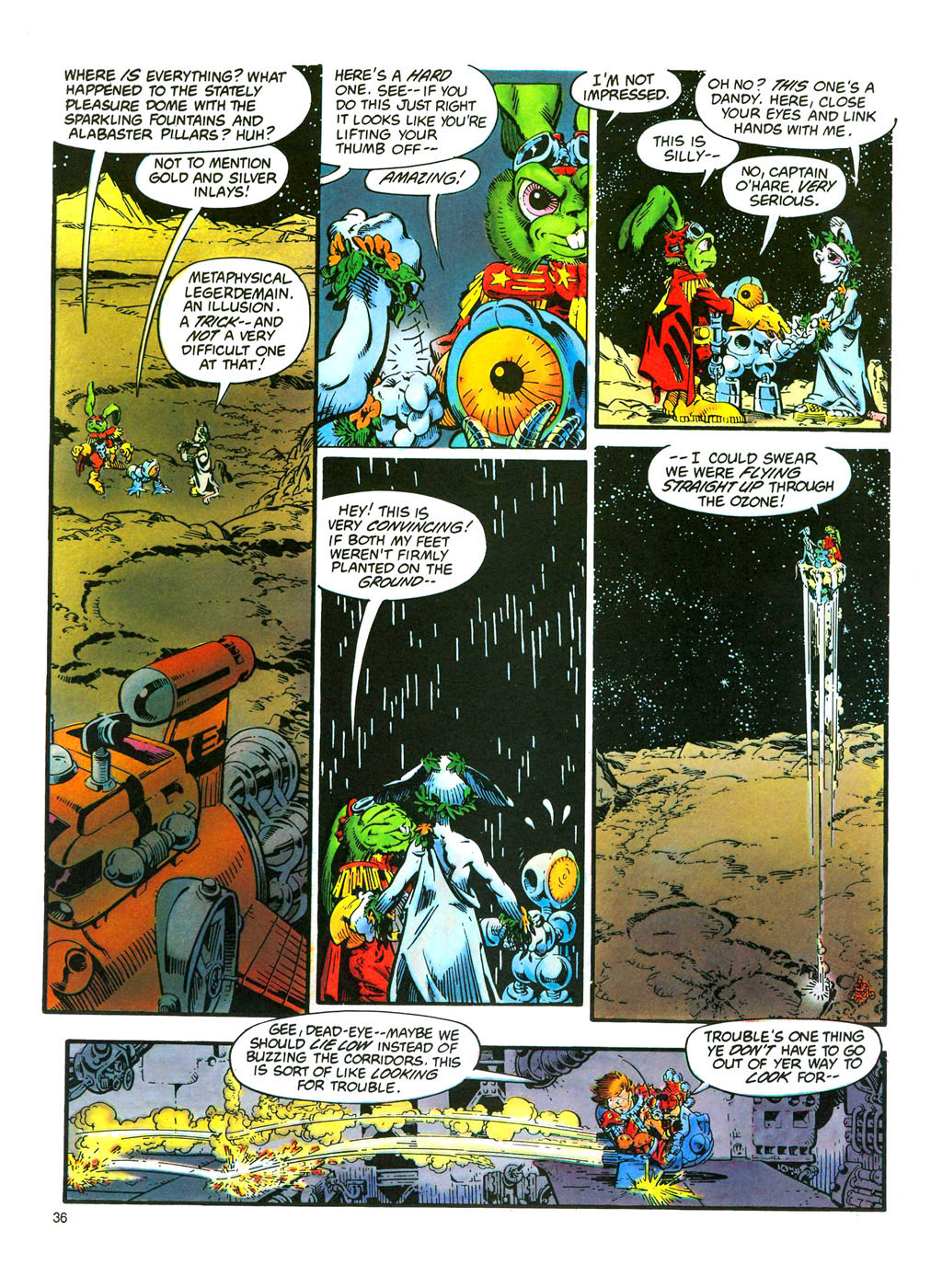Read online Bucky O'Hare (1986) comic -  Issue # TPB - 38