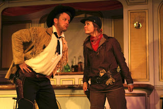 Alan Wales aka Wild Bill and Hannah Duncan aka Calamity Jane