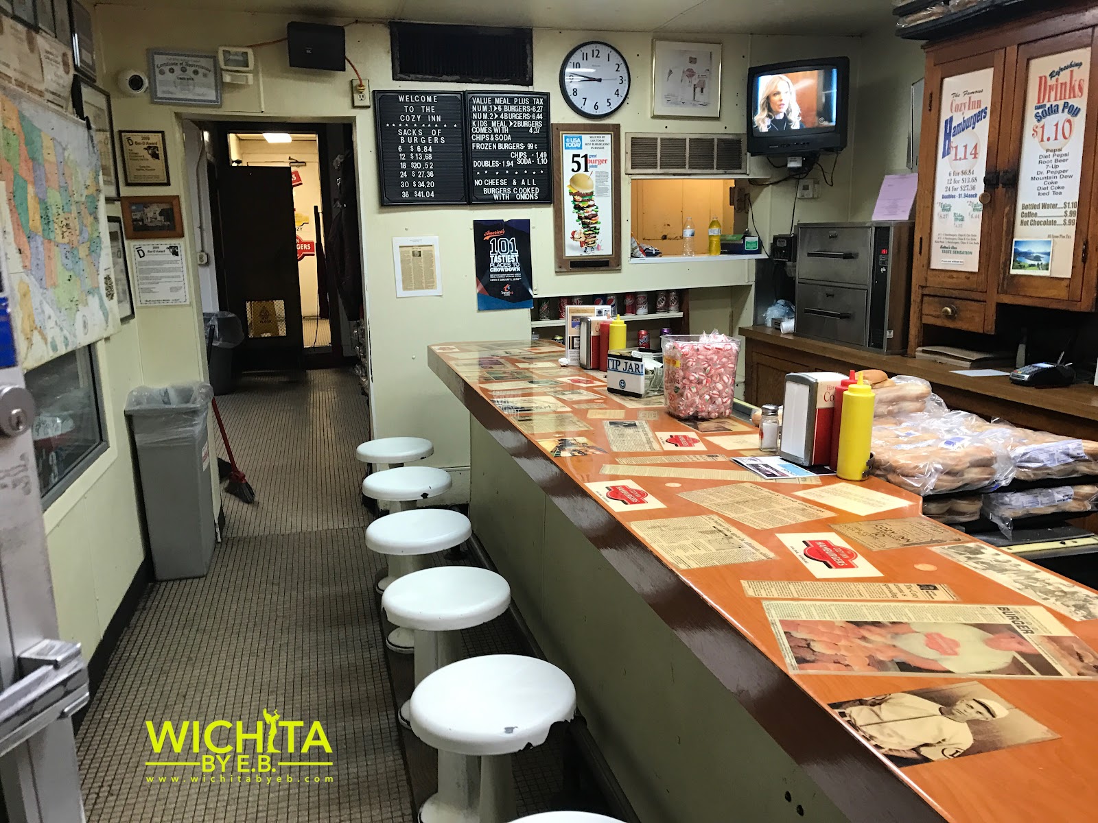 The Cozy Inn Salina's Tiny Little Burger Joint Wichita By E.B.