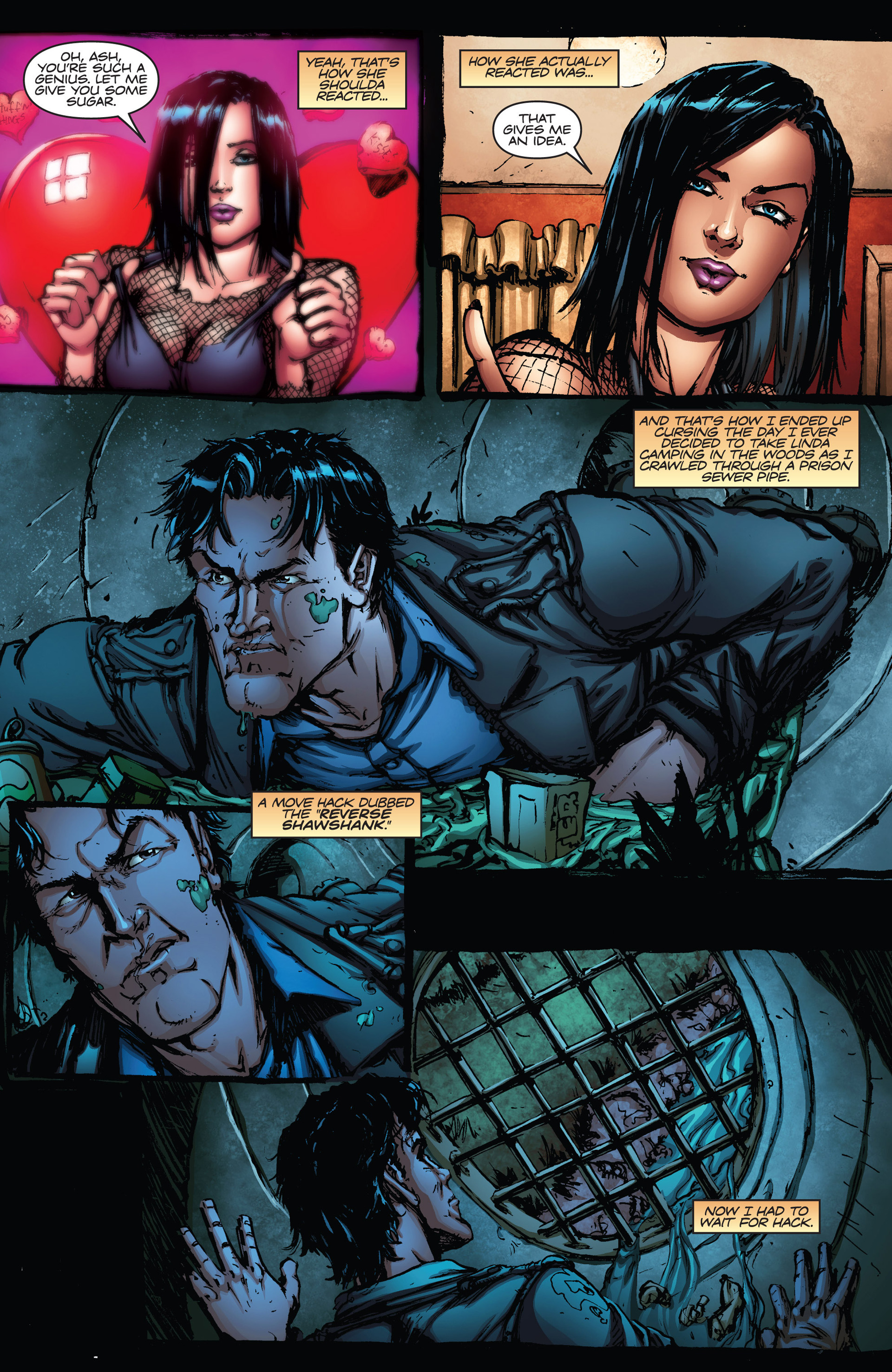 Read online Army of Darkness vs. Hack/Slash comic -  Issue #2 - 9