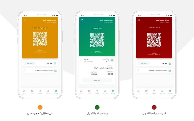 رابط طلب تصاريح التنقل تطبيق توكلنا Google Play Community