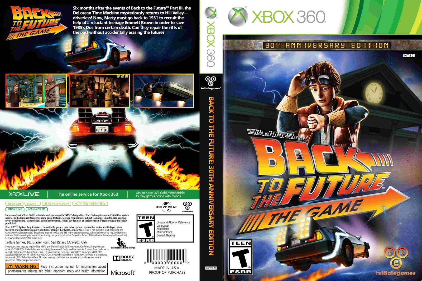 Back 2 game. Назад в будущее на Xbox 360. Back to the Future the game (30th Anniversary Edition). Xbox 360 back. Back to the Future the game Xbox 360.
